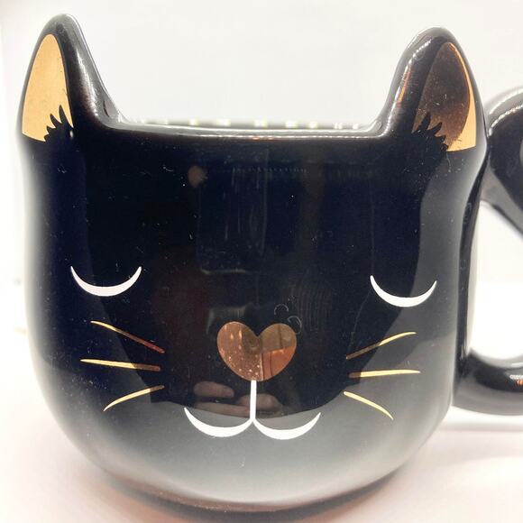 Ceramic Black Cat Mug (BC01) - Picture 4 of 7